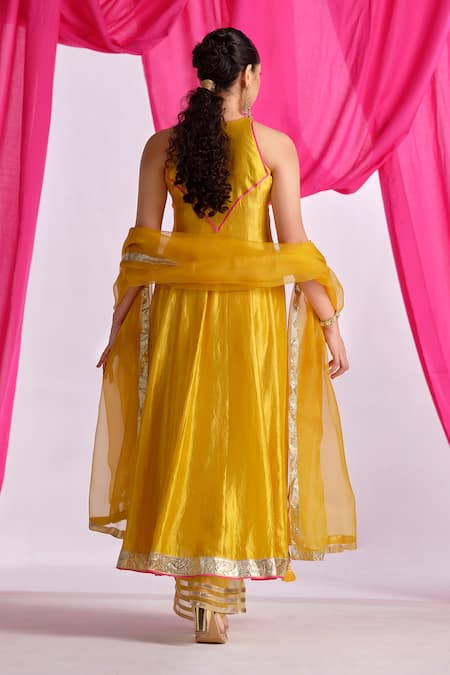 Almaari By Pooja Patel Rangmehal Embroidered Anarkali Set 