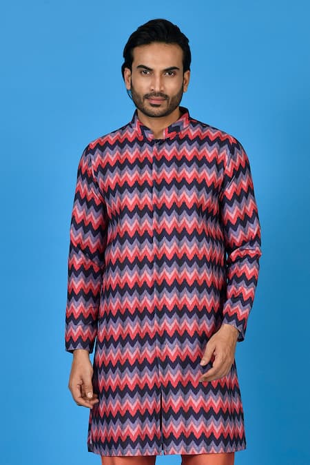 Sayisha Checked Printed Kurta  