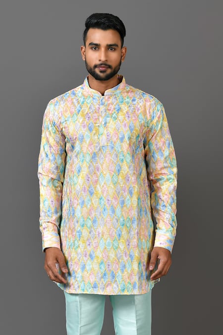 Sayisha Abstract Printed Straight Kurta 