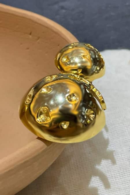 KEFI-CO Pallas Gold Stud Earrings 