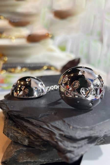 KEFI-CO Pallas Silver Stud Earrings 