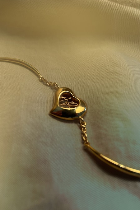 KEFI-CO Amore Initial Bracelet 