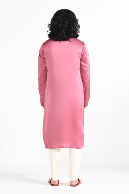 Kalpana Naik Hand Embroidered Kurta Pant Set 