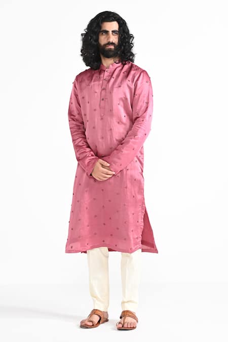 Kalpana Naik Hand Embroidered Kurta Pant Set 