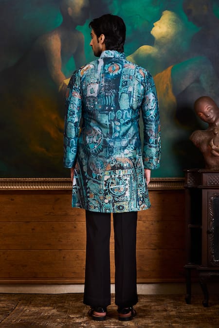 Histori Printed Kurta & Cotton Lycra Pant 