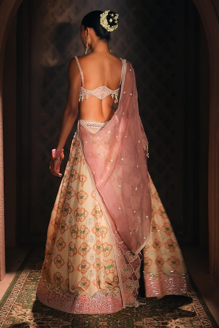 Mukta Sabharwal Geet Printed Lehenga Set 