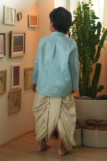 Love The World Today Poppy Polka Motif Kurta  