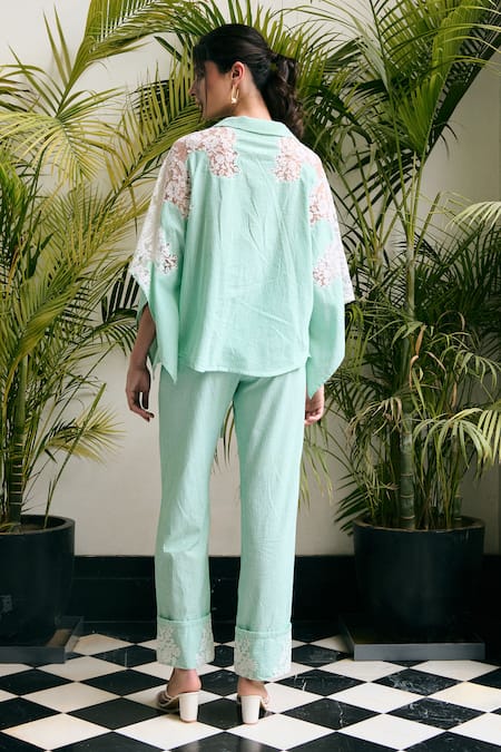 Kay Kay Velora Shirt & Pant Co-ord Set 