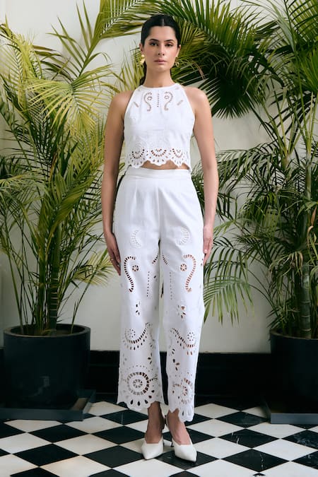 Kay Kay Veyra Top & Pant Co-ord Set 