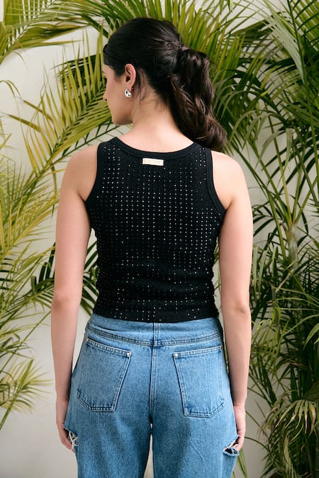 Kay Kay Stella Studded Tank & Pant Set 