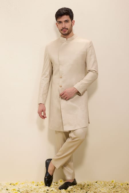Neha Gursahani Shimmer Sherwani & Matching Pant Set 