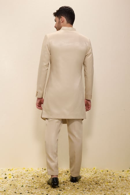 Neha Gursahani Shimmer Sherwani & Matching Pant Set 