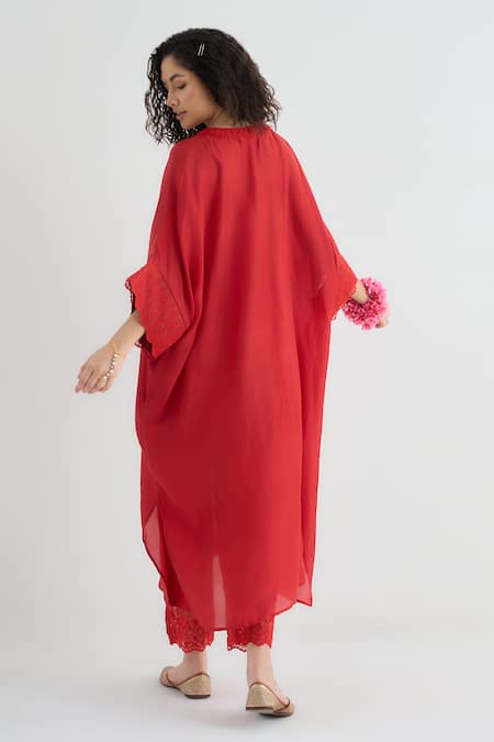 RAAS LIFE Cotton Silk Kaftan Kurta 