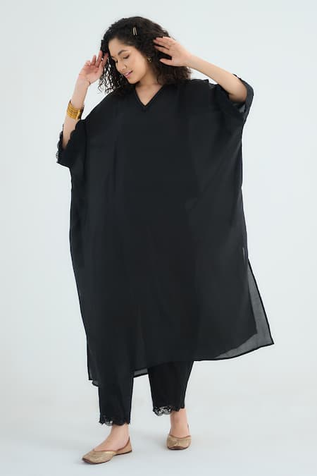 RAAS LIFE V Neck Kaftan Kurta 