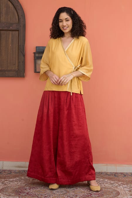 RAAS LIFE Kaveri Tissue Trouser 