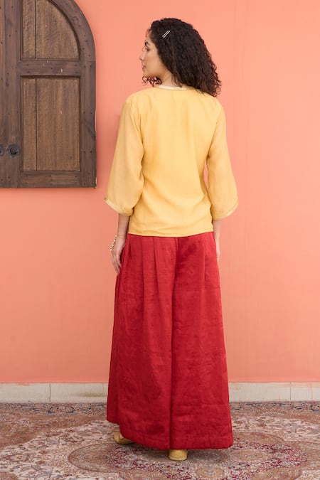 RAAS LIFE Kaveri Tissue Trouser 
