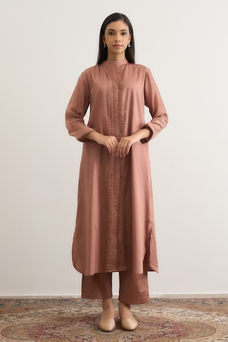 RAAS LIFE Gloria Pleated Panelled Kurta 