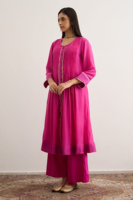 RAAS LIFE Tulip Pleated Kurta Set 