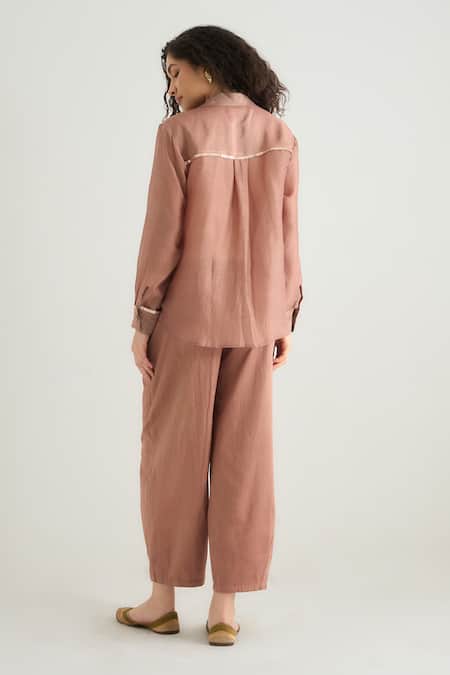 RAAS LIFE Ginger Embellished Placket Shirt 