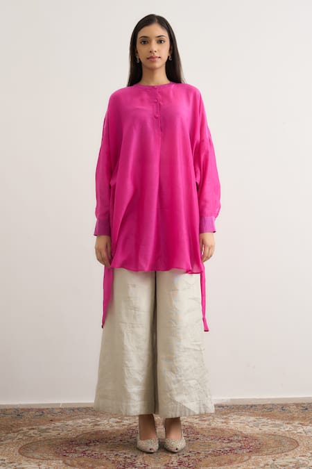 RAAS LIFE Salvia High Low Top Pant Set 