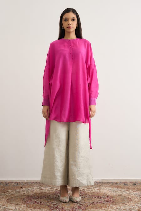 RAAS LIFE Daffodil Tissue Trouser 