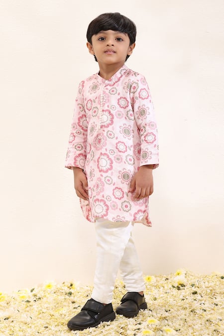 Neha Gursahani Printed Kurta & Narrow Pant Set 
