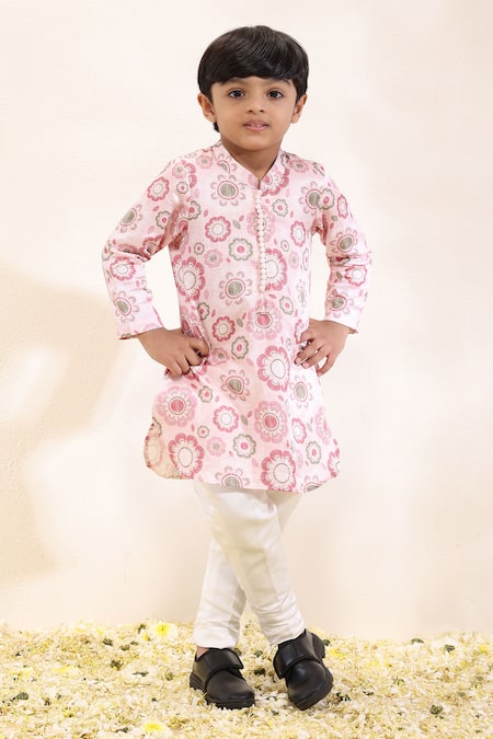 Neha Gursahani Printed Kurta & Narrow Pant Set 
