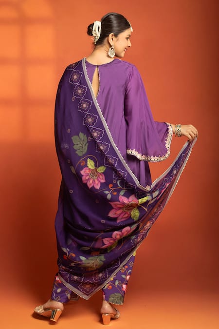 Tanu Malhotra Embroidered Anarkali Set 