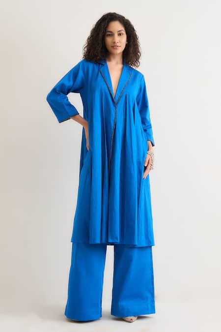 RAAS LIFE Passion Flower Notched Collar Jacket 