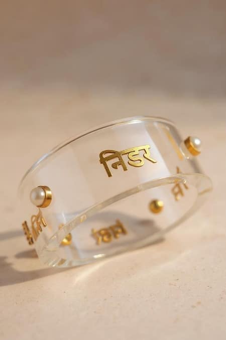 Mnsh Shakti Nidar Resin Bangle - Single Pc 