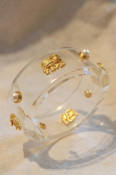 Mnsh Hathi Luxe Resin Bracelet - Single Pc 