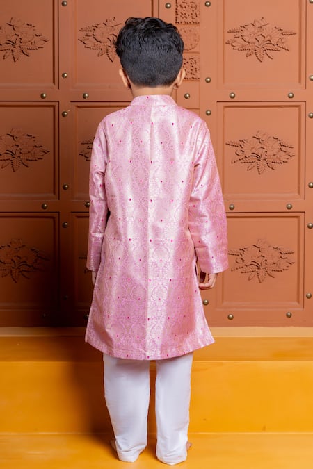 Kirti Agarwal - Pret N Couture Brocade Woven Kurta Set  