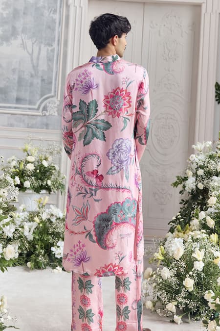 Mahima Mahajan Faruq Fanah Print Kurta & Pant Set 