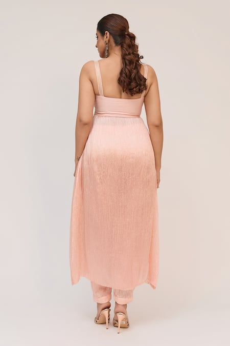 Ruchi Marodia Lotus Bloom Embroidered Kurta & Salwar Pant 