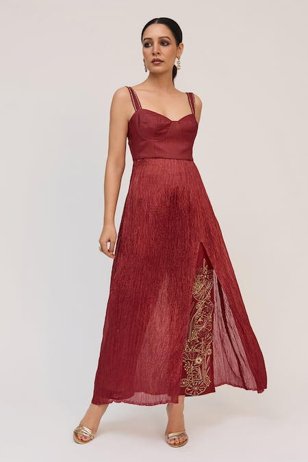 Ruchi Marodia Corset Inspired Kurta & Lotus Bloom Pant Set 