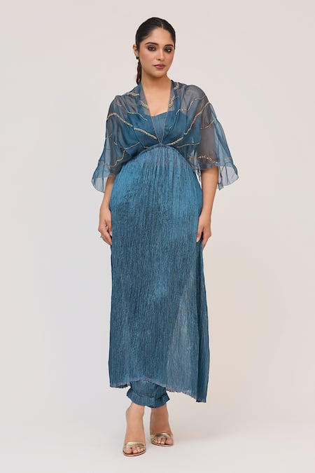 Ruchi Marodia Tree Trunk Embroidered Kurta Set 