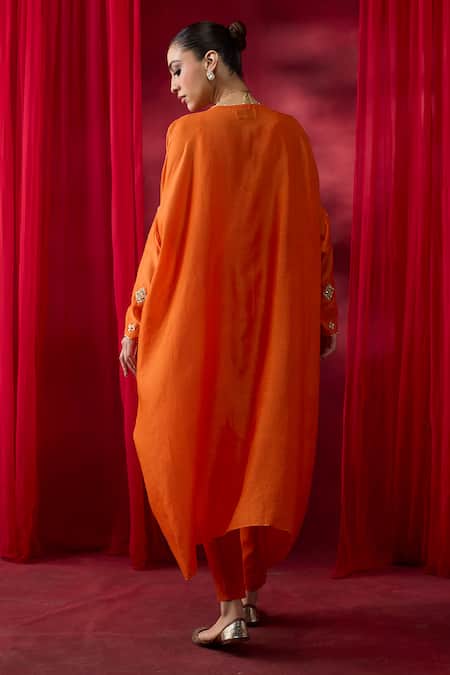 Shikha Mehta Kimika Embroidered Kaftan Set 