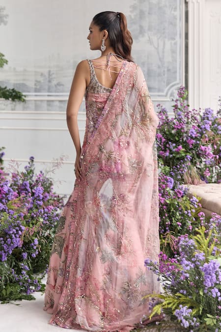 Mahima Mahajan Irha Embroidered Peplum Kurta Set 