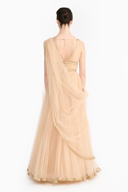 Gauri & Nainika Venus Tulle Anarkali With Churidar 