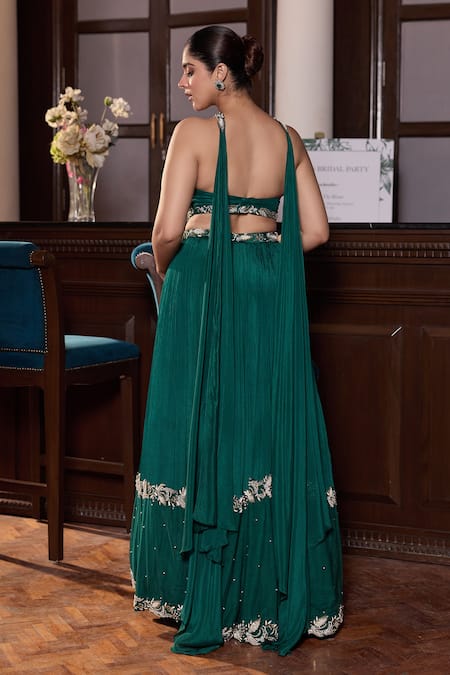 Seema Thukral Janam Embellished Blouse Lehenga Set 