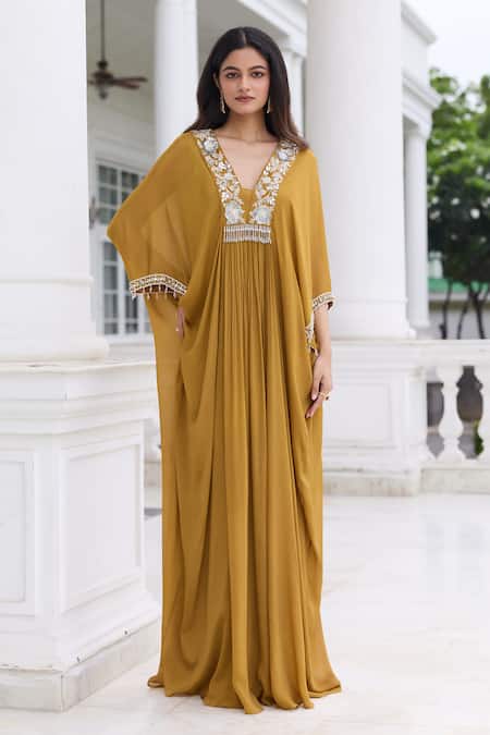 Seema Thukral Shipra Embellished Draped Kaftan 