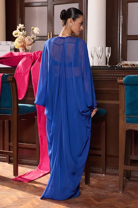 Seema Thukral Pragya Embellished Cape Skirt Set 