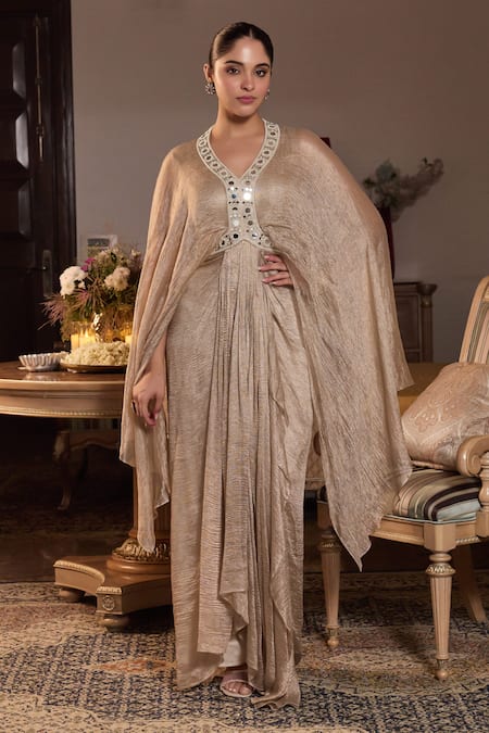 Seema Thukral Anaika Embellished Draped Dress 