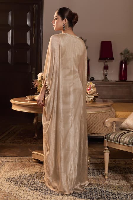 Seema Thukral Kriti Embellished Draped Kaftan 