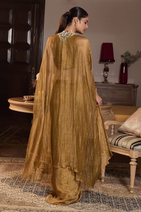 Seema Thukral Navya Embellished Cape Skirt Set 