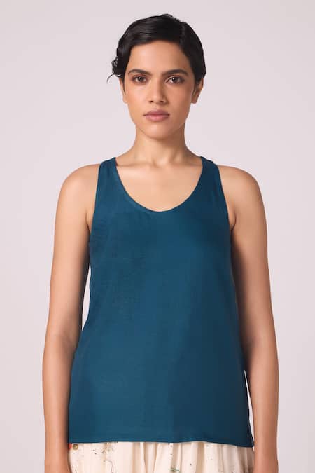The Summer House Lyra Racer Back Tank Top