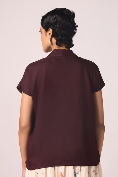 The Summer House Orion Wine Solid Top