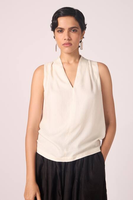 The Summer House Lumas Sleeveless Solid Top 