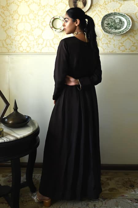 Shorshe Clothing Princess Silk Hand Embroidered Dress 