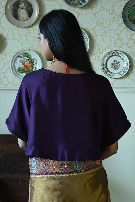 Shorshe Clothing Charulata Silk Blouse 